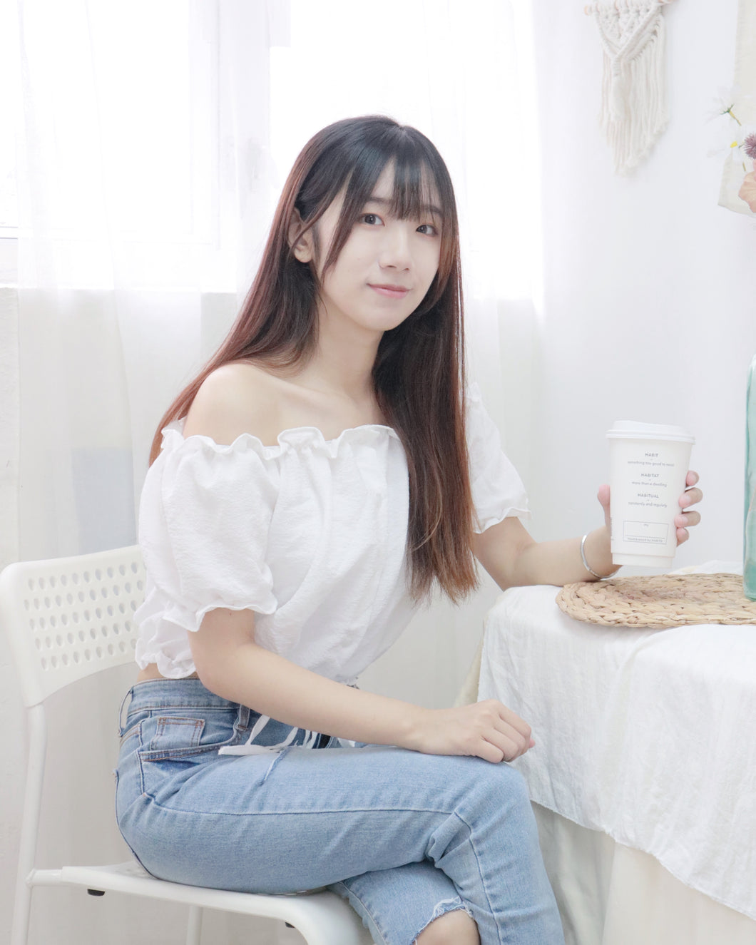 大熱回歸【荷葉邊泡泡袖上衣】