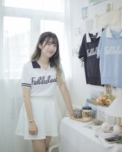 將圖片載入圖庫檢視器 可愛款式【拼色針織上衣￼】
