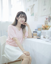 將圖片載入圖庫檢視器 簡單必備【扭紋針織上衣】
