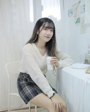 將圖片載入圖庫檢視器 秋冬必備【V領微露肩上衣】
