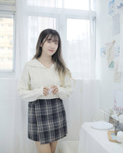 將圖片載入圖庫檢視器 高質之選【水手領針織扭紋上衣】

