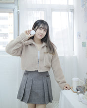 將圖片載入圖庫檢視器 女生必備【短版毛毛外套】

