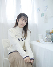 將圖片載入圖庫檢視器 斯文可愛【針織圓領文青上衣】
