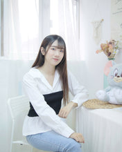 將圖片載入圖庫檢視器 韓系氣質【恤衫假兩件套】
