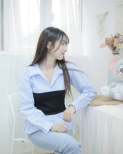 將圖片載入圖庫檢視器 韓系氣質【恤衫假兩件套】
