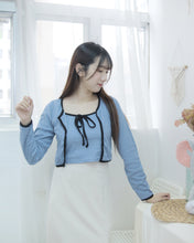將圖片載入圖庫檢視器 CP值超高【針織綑邊綁帶兩件套】
