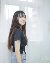 將圖片載入圖庫檢視器 春夏百搭【鈕扣短袖上衣】￼
