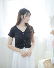 將圖片載入圖庫檢視器 可愛之選【抓胸短袖上衣】
