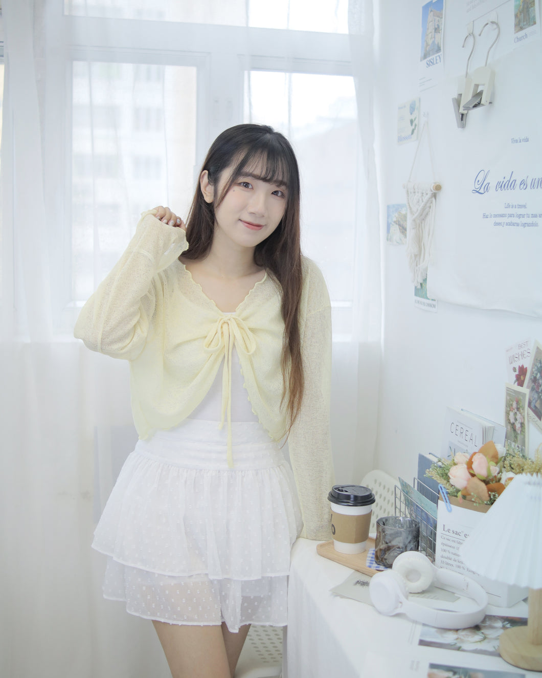韓國熱賣【蝴蝶結Two ways外襯】￼