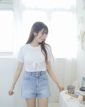 將圖片載入圖庫檢視器 夏日熱賣【綁帶蝴蝶結上衣】￼
