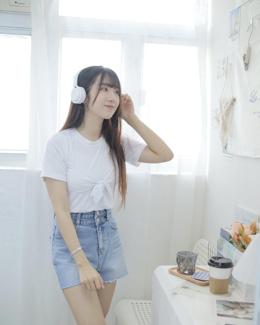 夏日熱賣【綁帶蝴蝶結上衣】￼