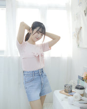將圖片載入圖庫檢視器 夏日熱賣【綁帶蝴蝶結上衣】￼
