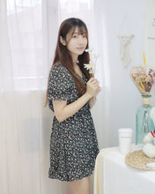 將圖片載入圖庫檢視器 韓國人氣【公主袖碎花連身裙】
